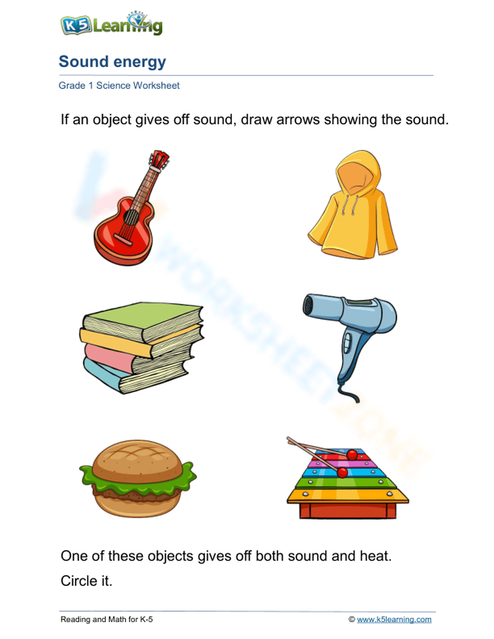 Sound Energy Reading Comprehension Worksheets Sound Energy Reading Comprehension Worksheets