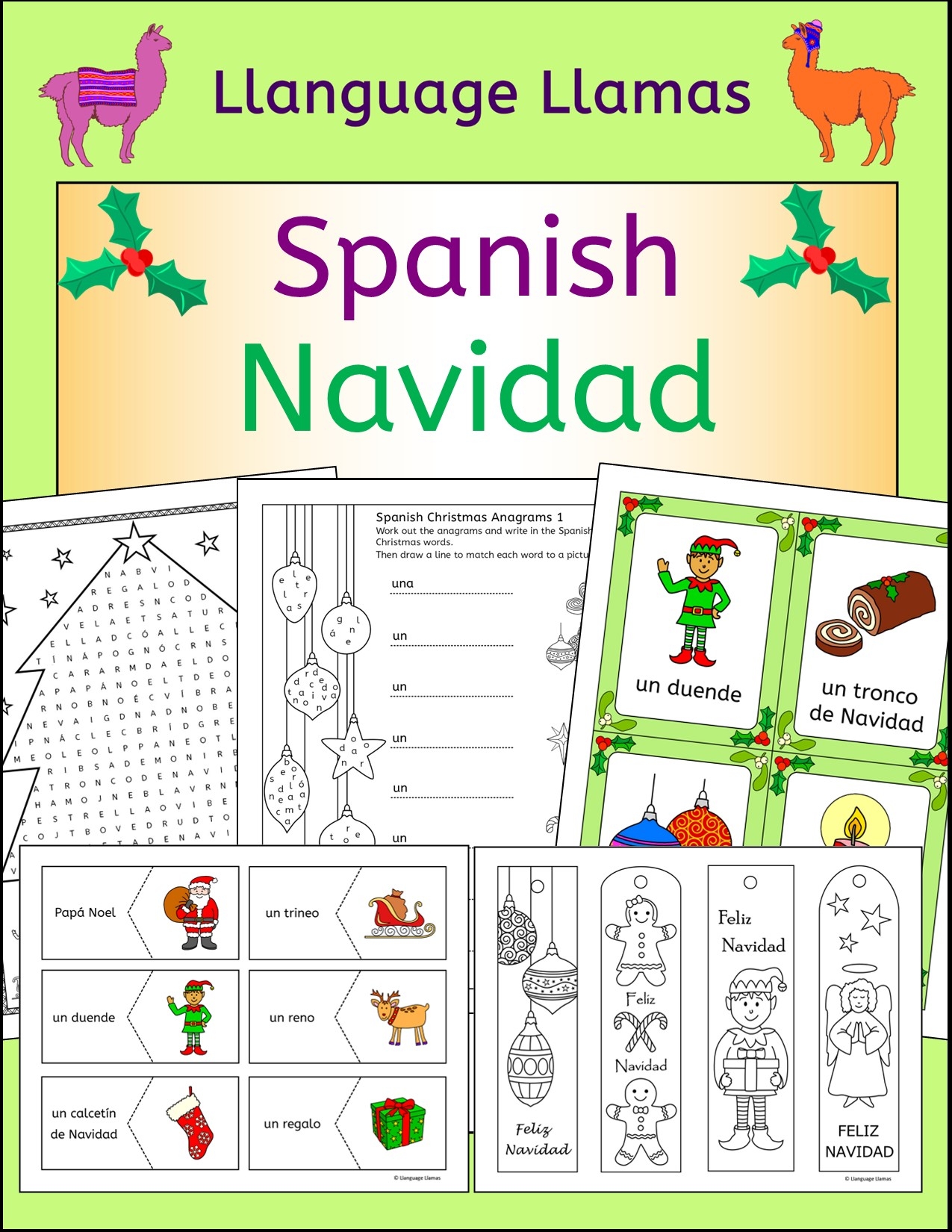Spanish Christmas Navidad Fun Activities Worksheets Wordwall Bingo Cards Spanish Christmas Navidad Fun Activities Worksheets Wordwall Bingo Cards