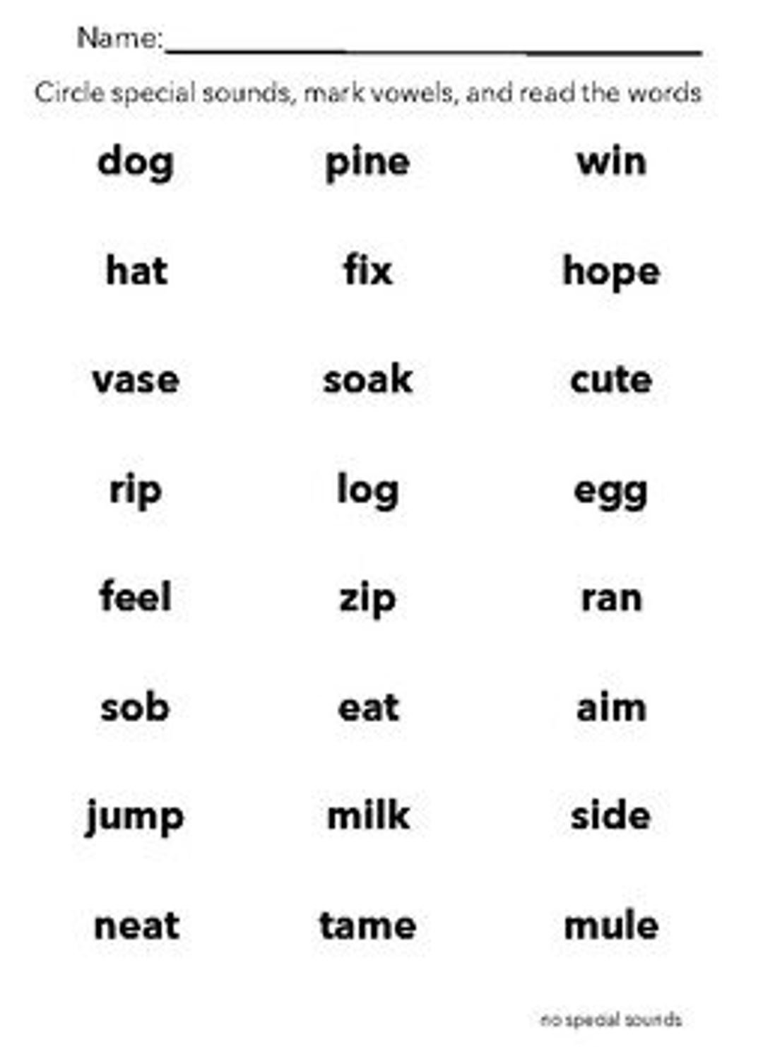 Special Sound And Vowels Worksheet Abeka Etsy Special Sound And Vowels Worksheet Abeka Etsy