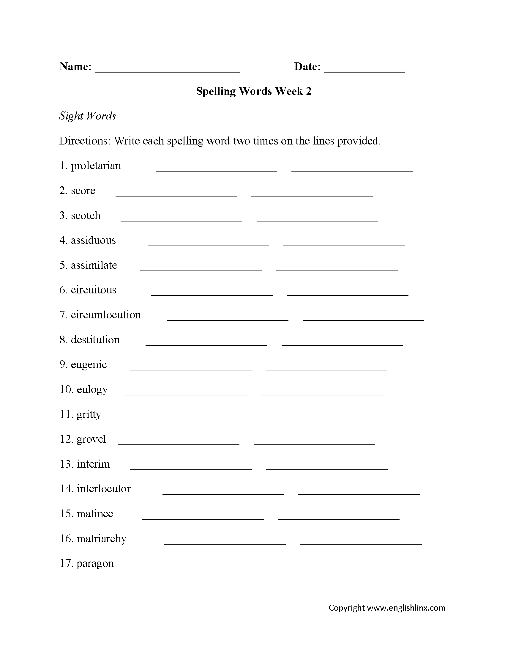 Spelling Worksheets High School Spelling Worksheets Spelling Worksheets High School Spelling Worksheets