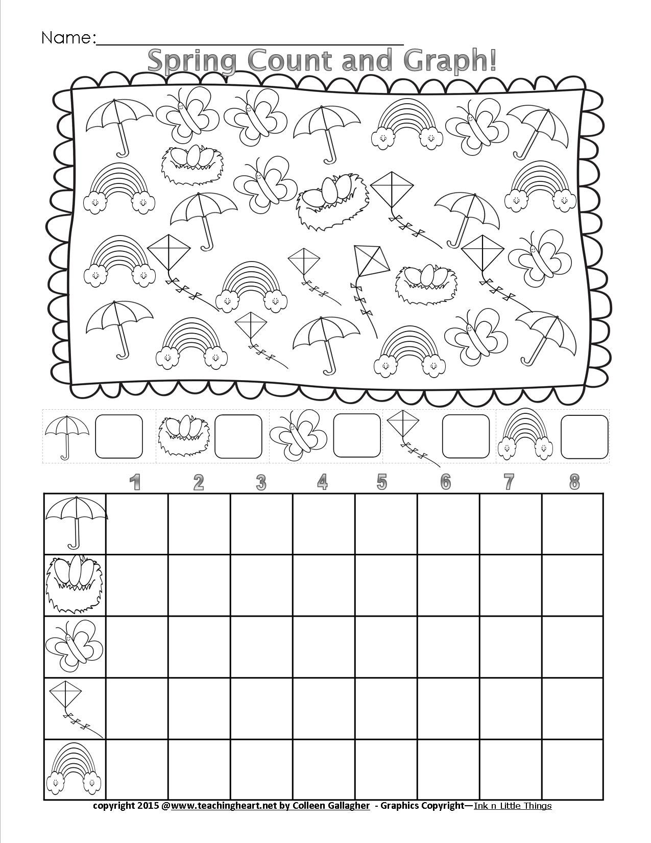 Free Printable Spring Math Worksheets Free Printable Spring Math Worksheets