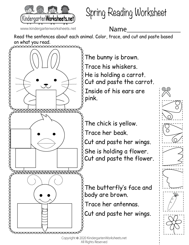 Spring Reading Worksheet Free Printable Digital U0026 PDF Spring Reading Worksheet Free Printable Digital U0026 PDF