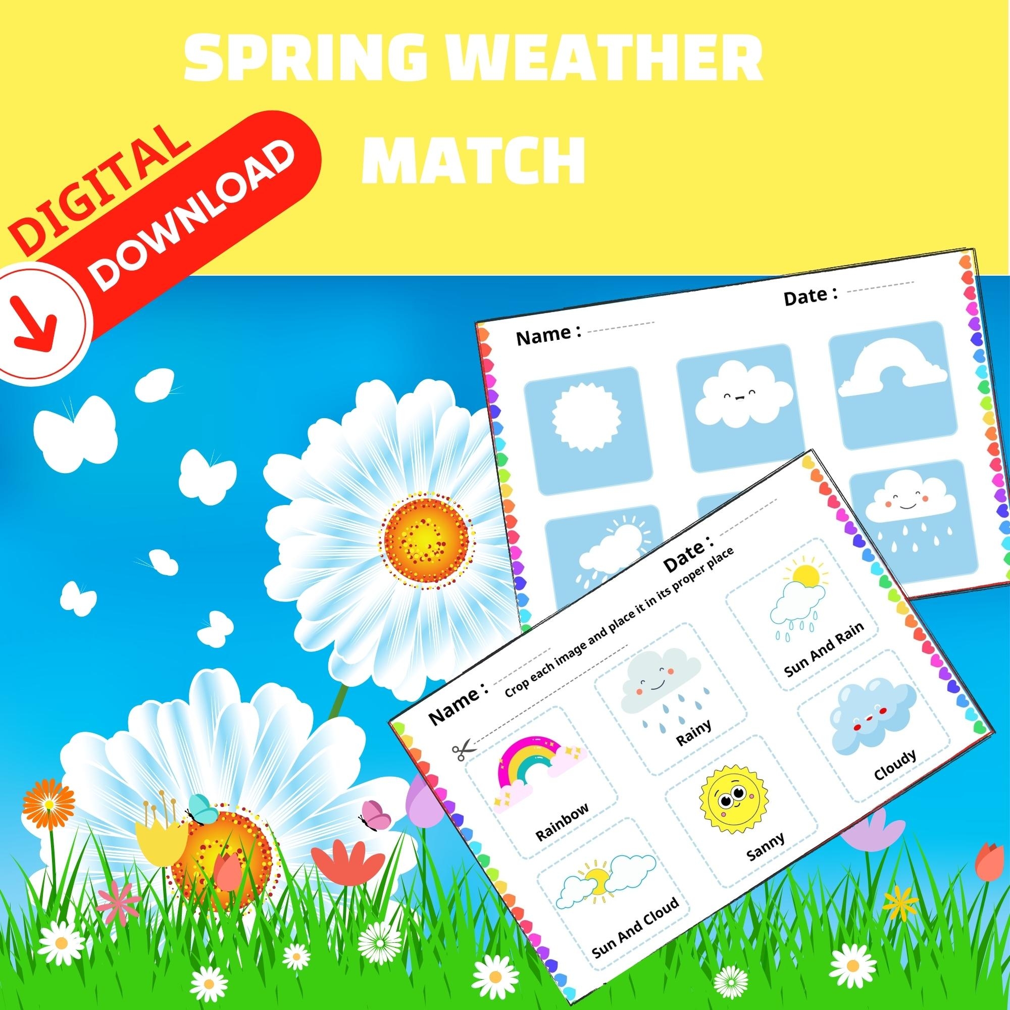 Printable Preschool Matching Printable Preschool Matching