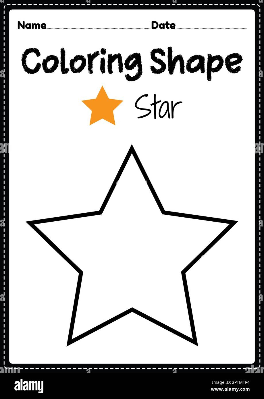 Star Coloring Page For Preschool Kindergarten U0026 Montessori Kids To Practice Visual Art Drawing And Coloring Activities To Develop Creativity Focus A Stock Photo Alamy Star Coloring Page For Preschool Kindergarten U0026 Montessori Kids To Practice Visual Art Drawing And Coloring Activities To Develop Creativity Focus A Stock Photo Alamy