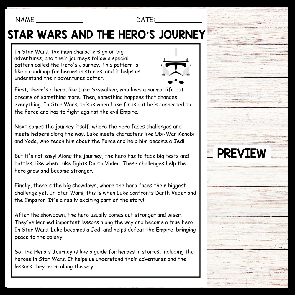STAR WARS AND THE HERO S JOURNEY STAR WARS AND THE HERO S JOURNEY