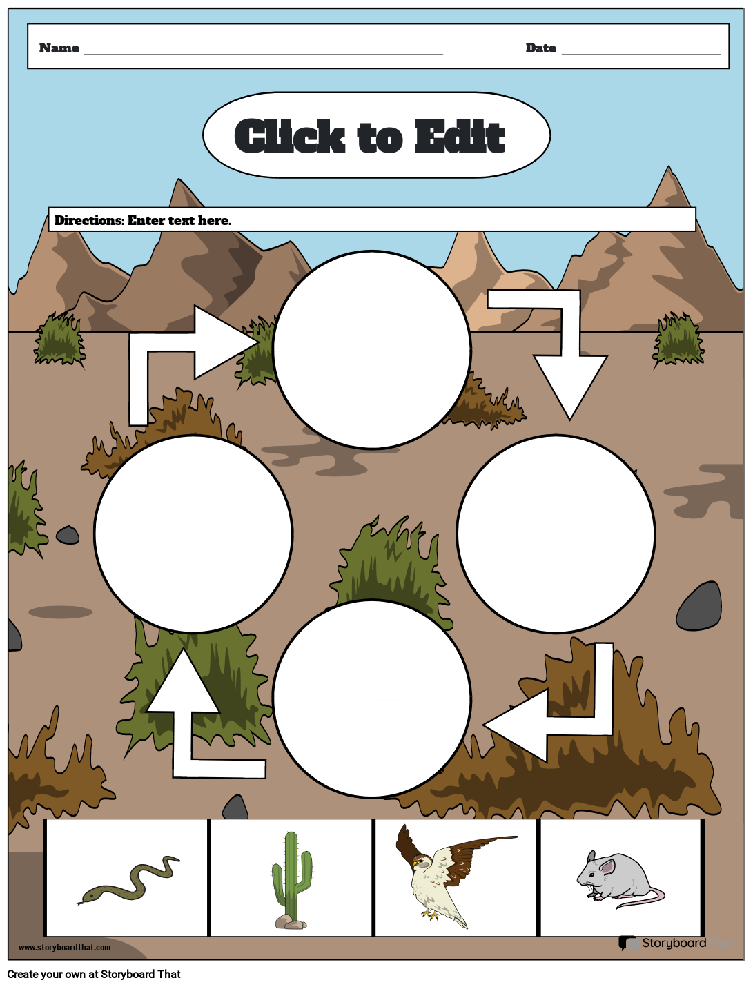 Free Food Chain Worksheet 5th Grade