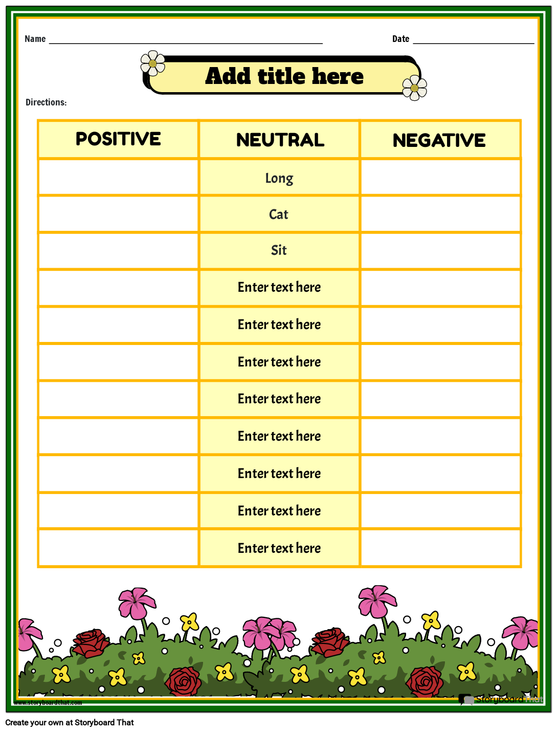 Storyboard That Free Tone And Mood Worksheets Storyboard That Free Tone And Mood Worksheets