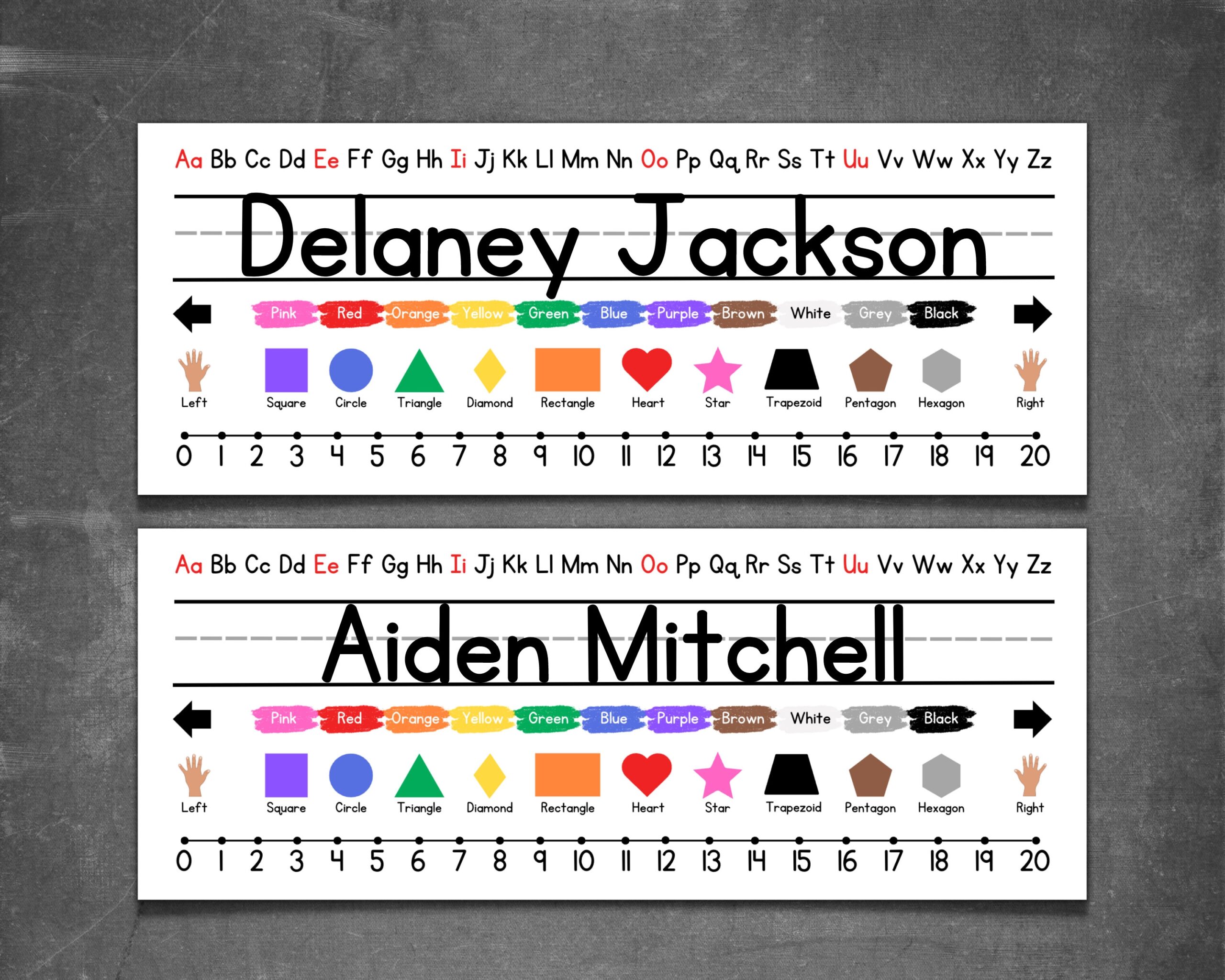 Printable Table Name Tags Preschool Printable Table Name Tags Preschool