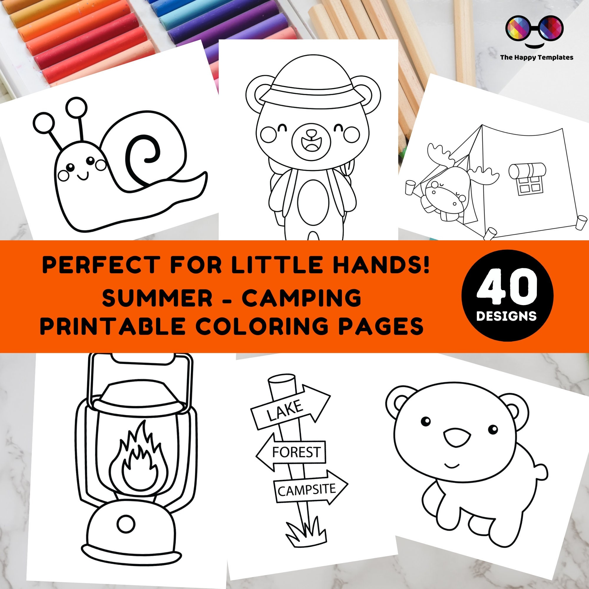 Summer Camp Printable Coloring Pages For Kids Summer Camping Summer Camp Printable Coloring Pages For Kids Summer Camping