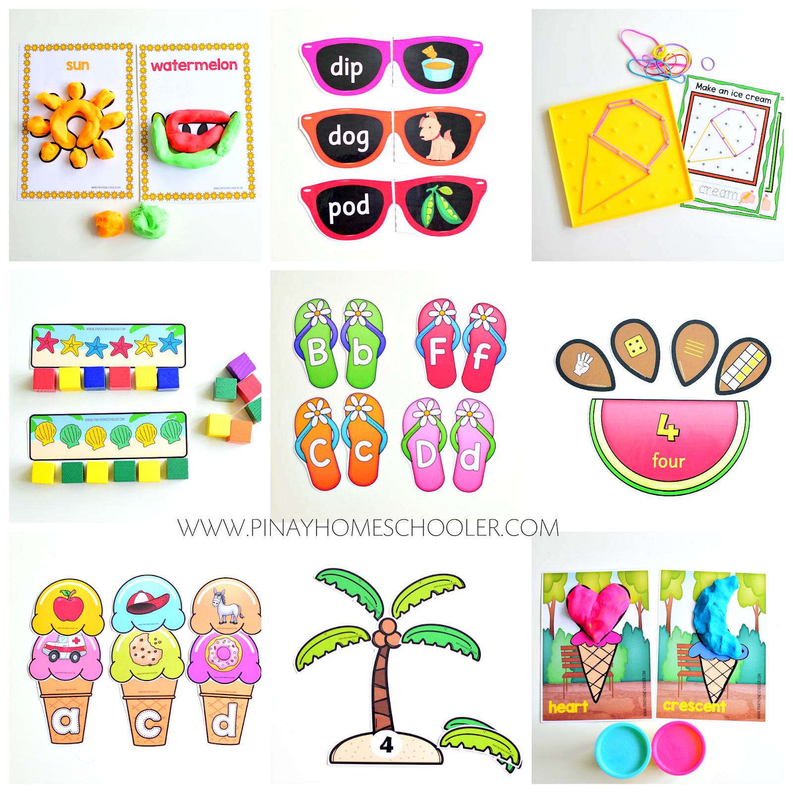 Summer Preschool And Kindergarten Math And Literacy Centers The Pinay Homeschooler Summer Preschool And Kindergarten Math And Literacy Centers The Pinay Homeschooler