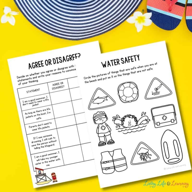Free Printable Summer Safety Worksheets Free Printable Summer Safety Worksheets