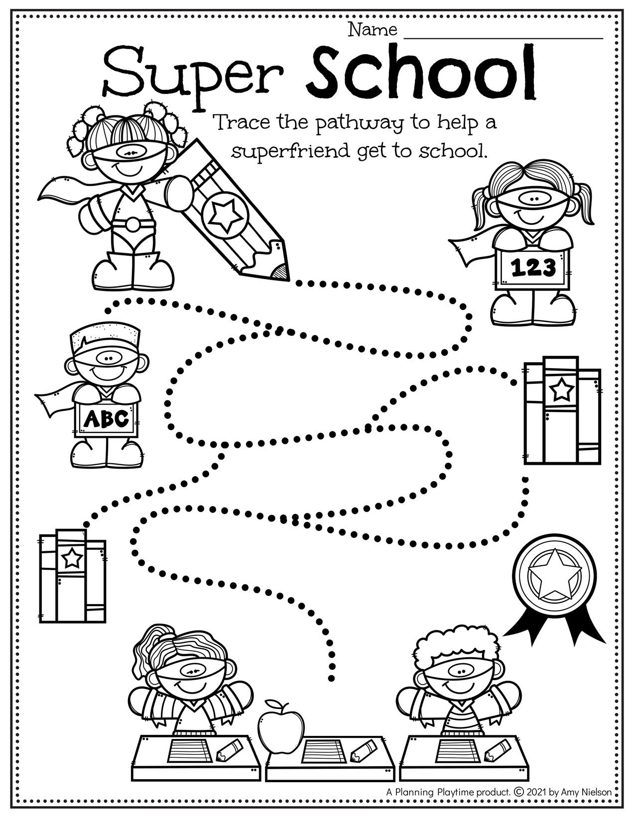 Superhero Worksheets Preschool Planning Playtime Superhero Worksheets Preschool Planning Playtime