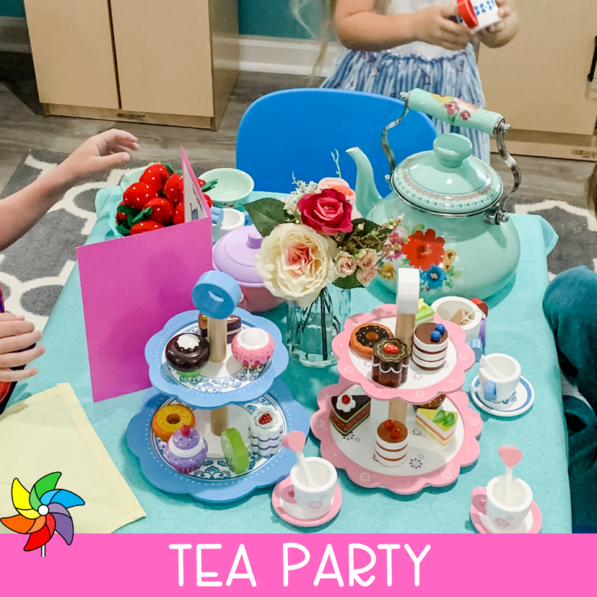 Tea Party Dramatic Play Center