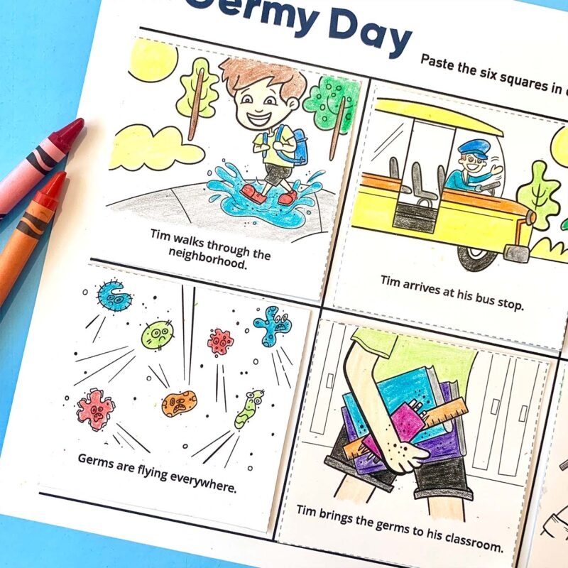 Teach Kids How Germs Spread With This Free Activity Teach Kids How Germs Spread With This Free Activity