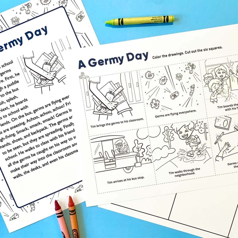 Teach Kids How Germs Spread With This Free Activity Teach Kids How Germs Spread With This Free Activity