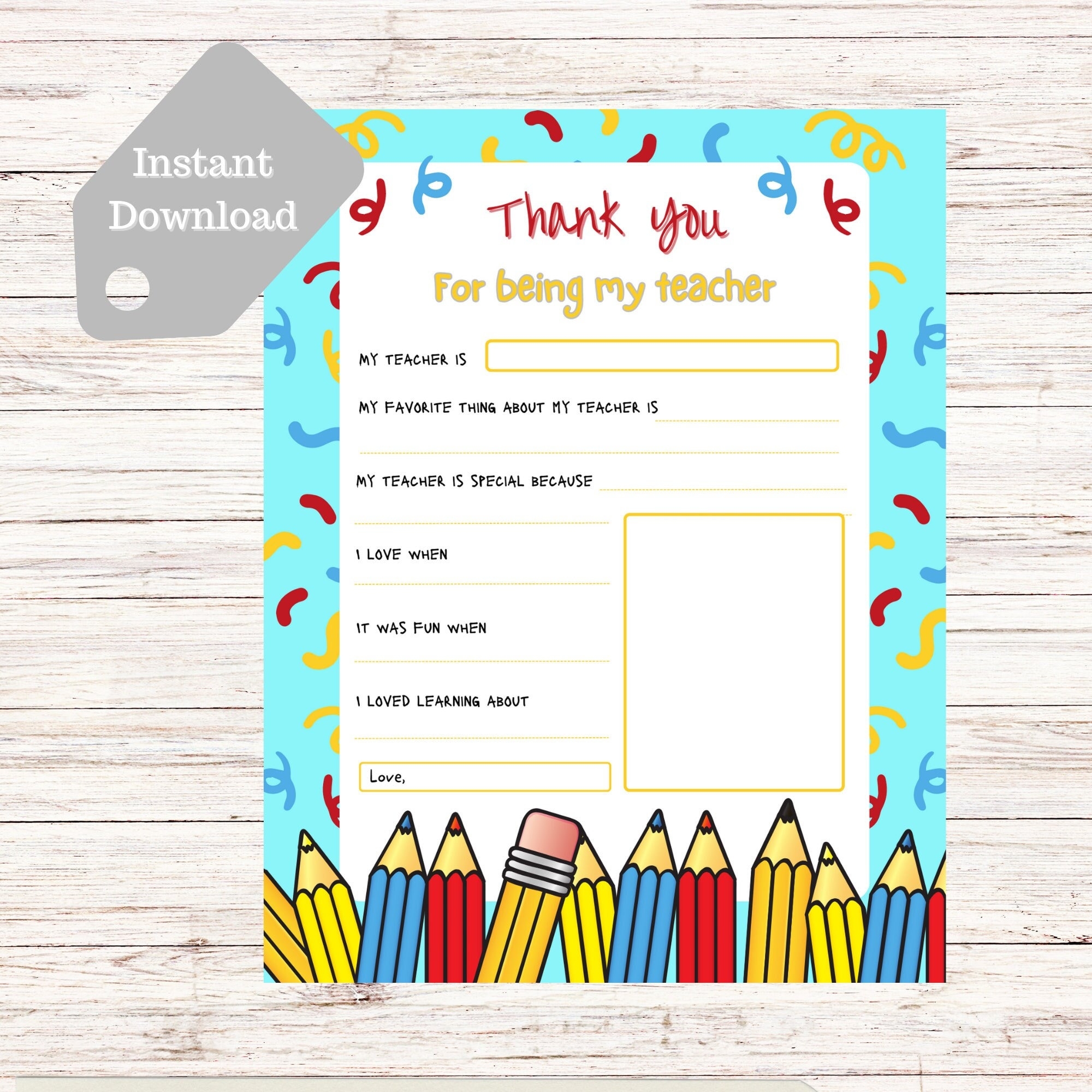 Teacher Appreciation Week Teacher Thank You Letter Thank You 