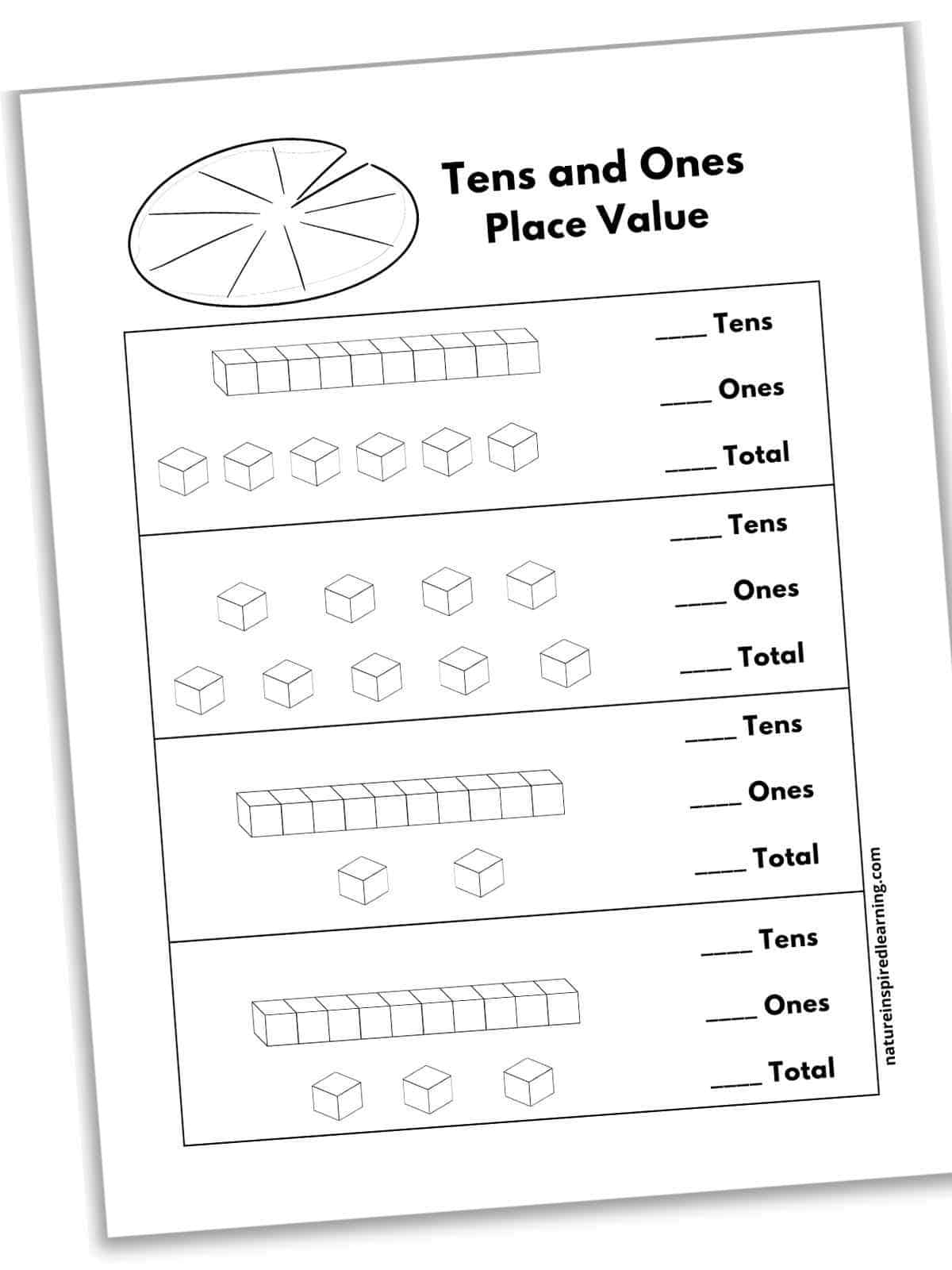 Tens And Ones Worksheets Free Nature Inspired Learning Tens And Ones Worksheets Free Nature Inspired Learning