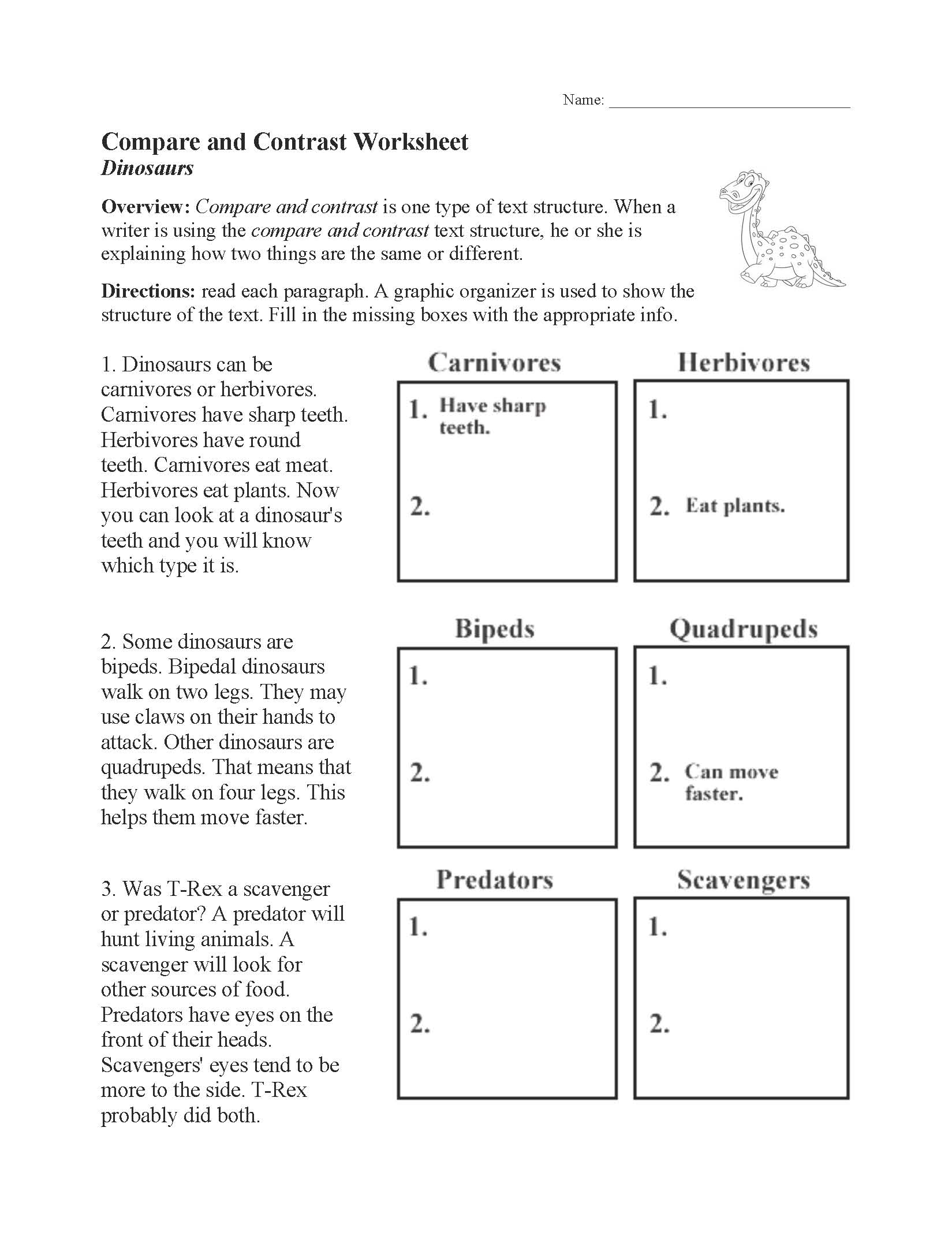 Text Structure Worksheets Free For Primary Grades Text Structure Worksheets Free For Primary Grades