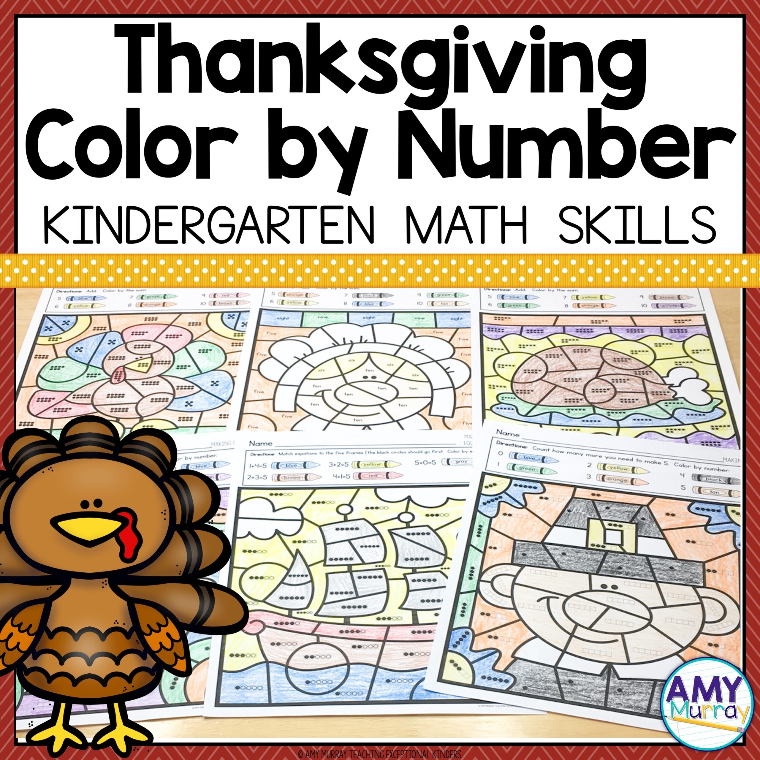 Thanksgiving Math Worksheet