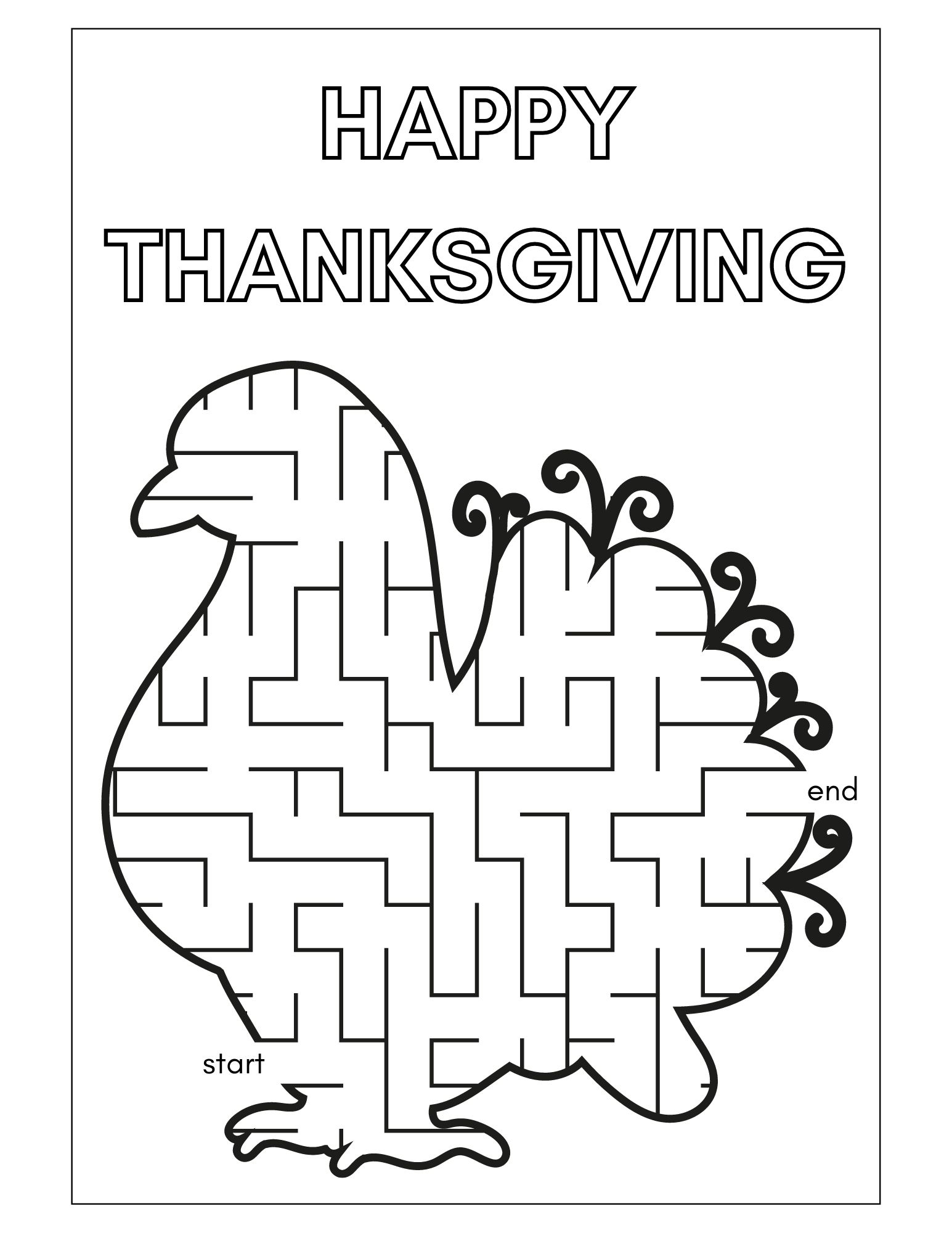 Thanksgiving Printables And Activity Pages For Kids Minnesota Parent