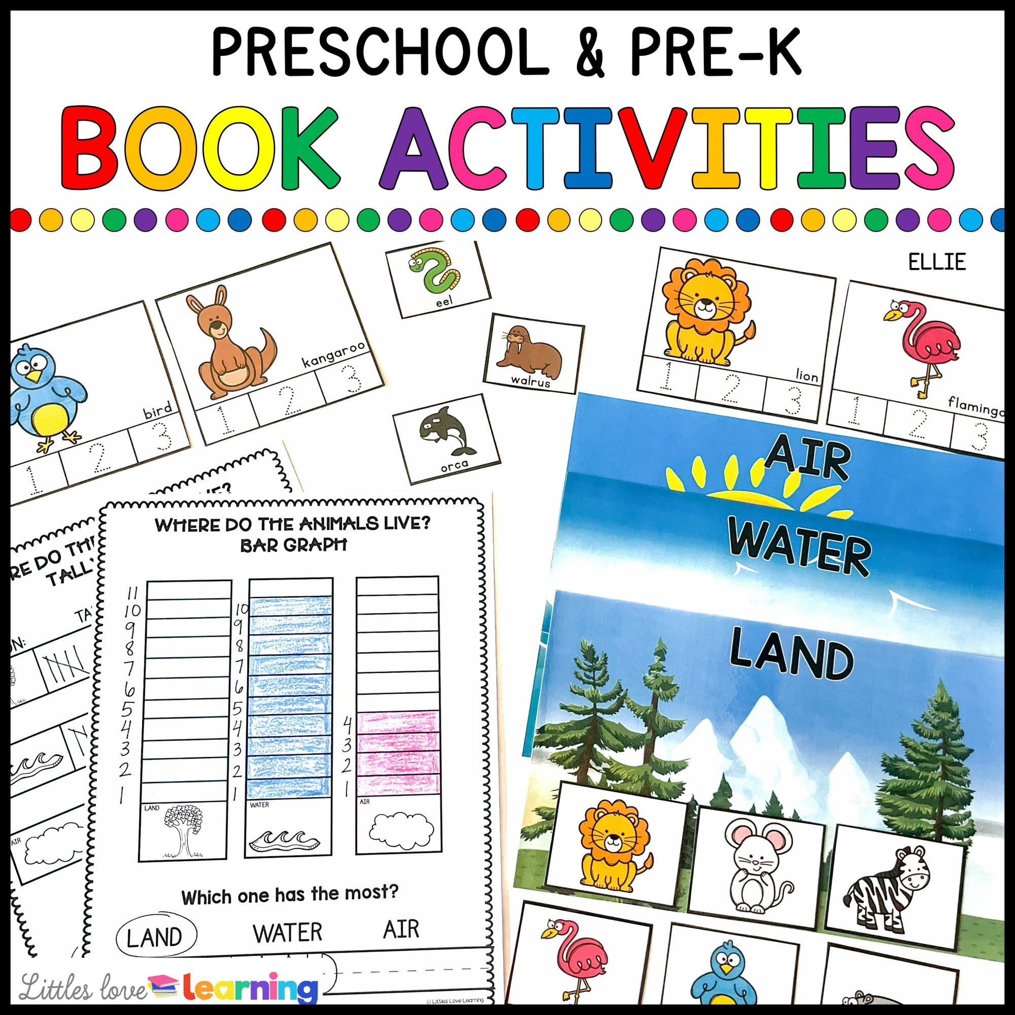 The BEST Preschool Activities For The Book Ellie By Mike Wu