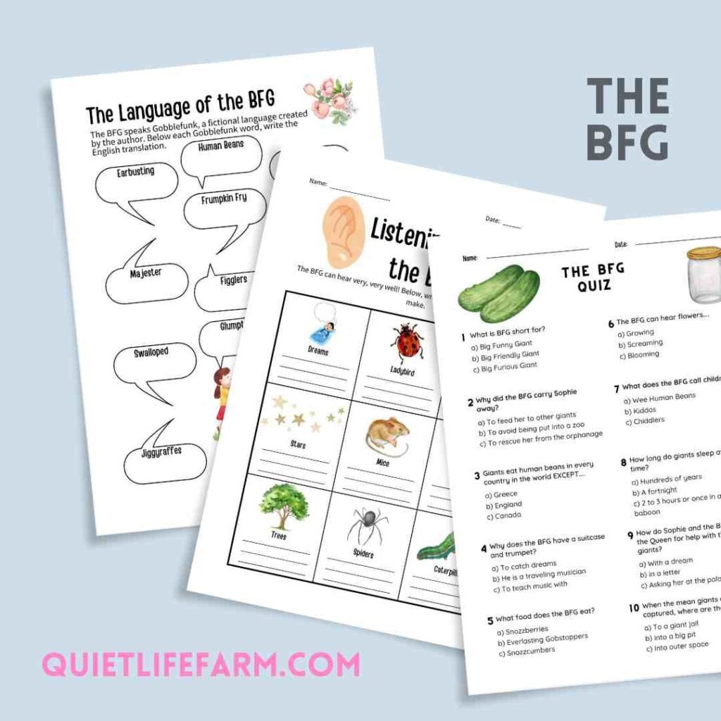 The BFG Quiet Life Farm The BFG Quiet Life Farm