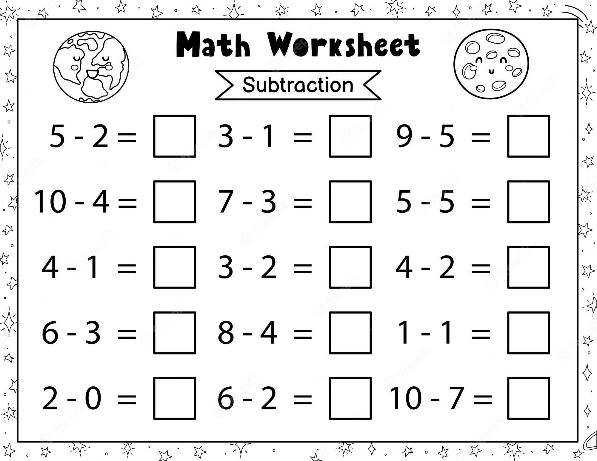 1st Grade Math Worksheets