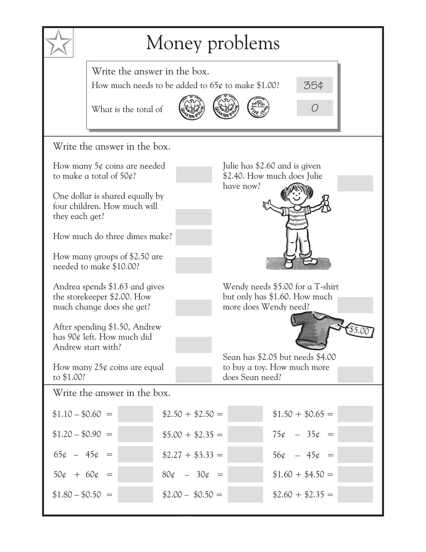 Third Grade Math Word Problems Worksheet Third Grade Math Word Problems Worksheet