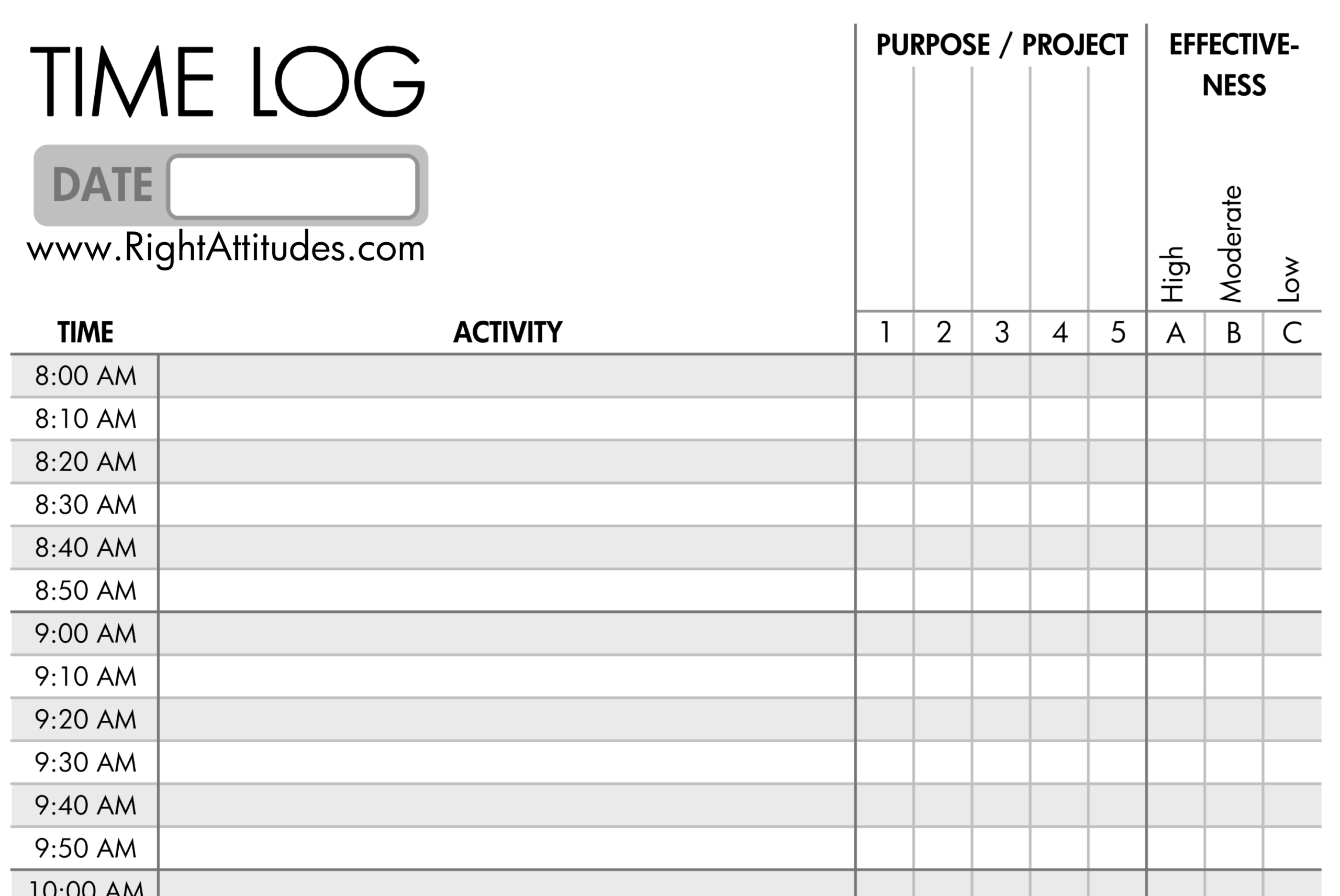Free Printable Time Management Skills Worksheet Free Printable Time Management Skills Worksheet