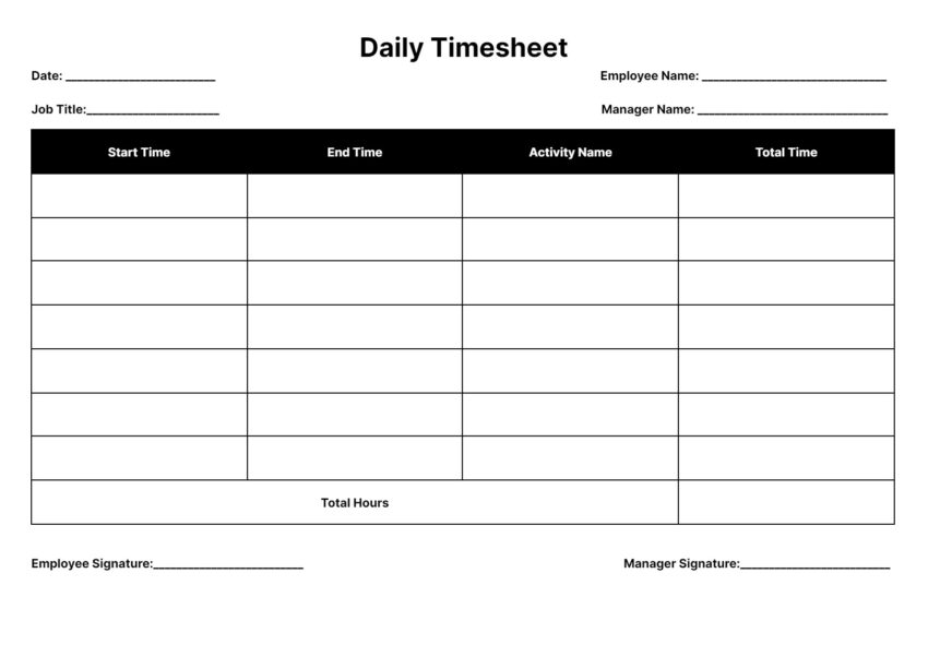 Timesheet Templates Download U0026 Print For Free Worksheets Library