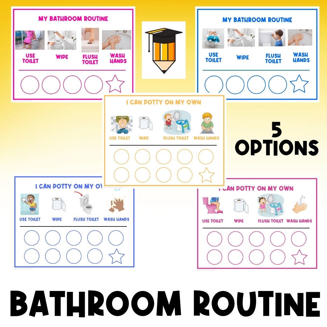 Printable Toilet Things For Preschoolers
