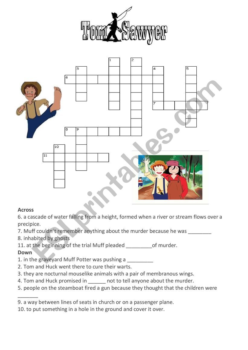 Printable Worksheets For Tom Sawyer Printable Worksheets For Tom Sawyer