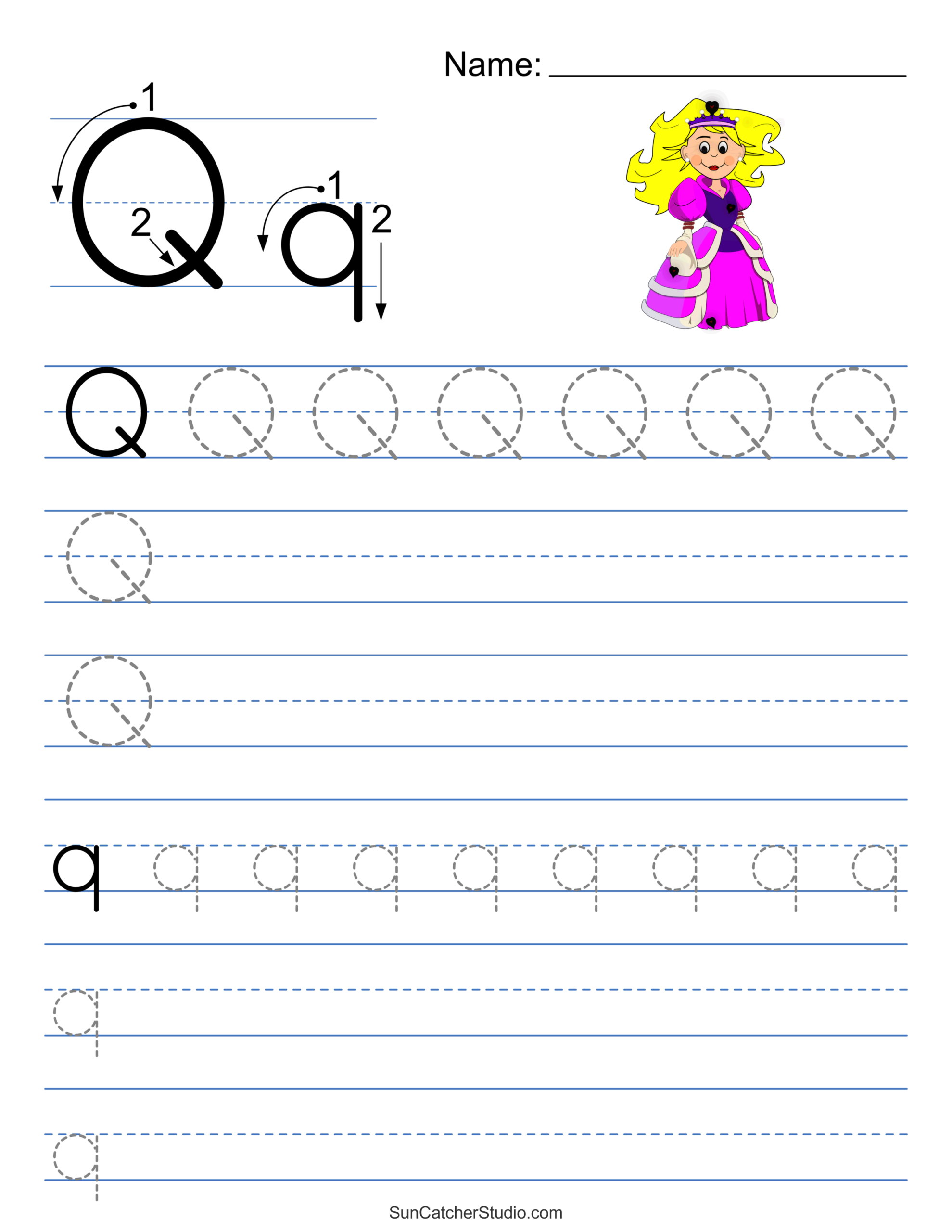 Tracing Alphabet Letters Printable Handwriting Worksheets Free Printables Monograms Design Tools Patterns U0026 DIY Projects