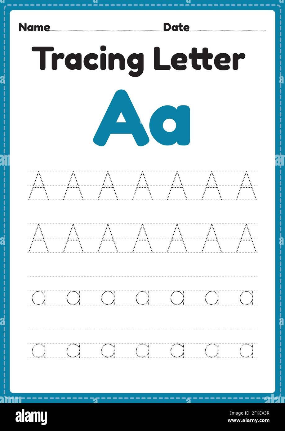 Alphabet Tracing Worksheets Letter A Alphabet Tracing Worksheets Letter A