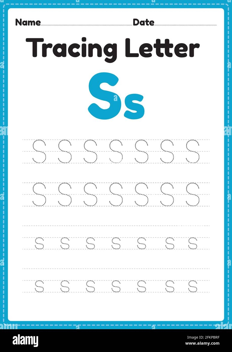 Kindergarten Worksheets Printable Letter S