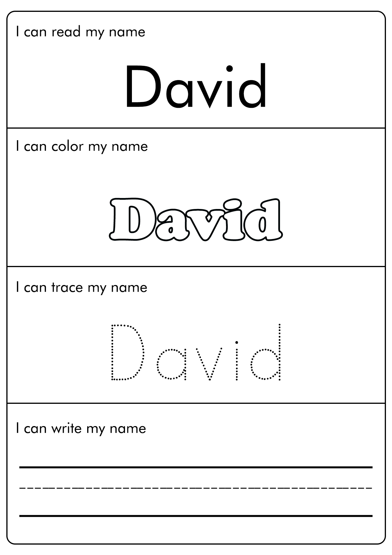 Tracing Name Worksheets 2025 Tracing Name Worksheets 2025