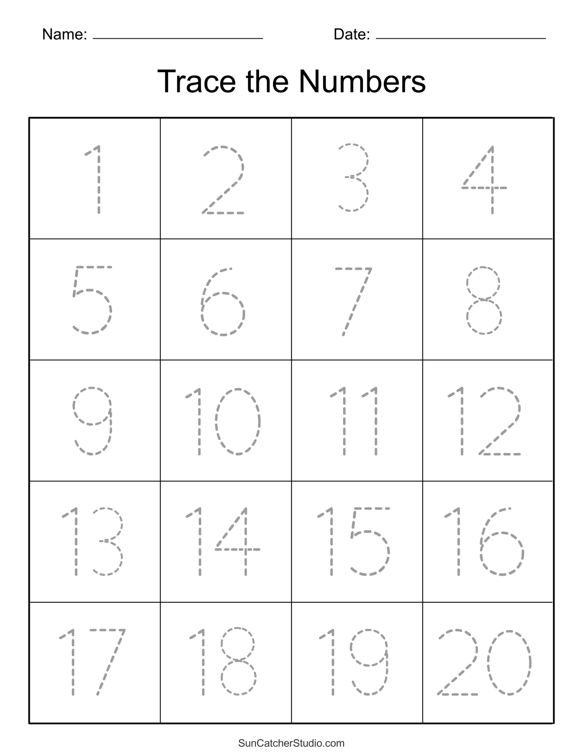 Tracing Numbers Free Printable Practice PDF Worksheets Free Printables Monograms Design Tools Patterns U0026 DIY Projects Tracing Numbers Free Printable Practice PDF Worksheets Free Printables Monograms Design Tools Patterns U0026 DIY Projects