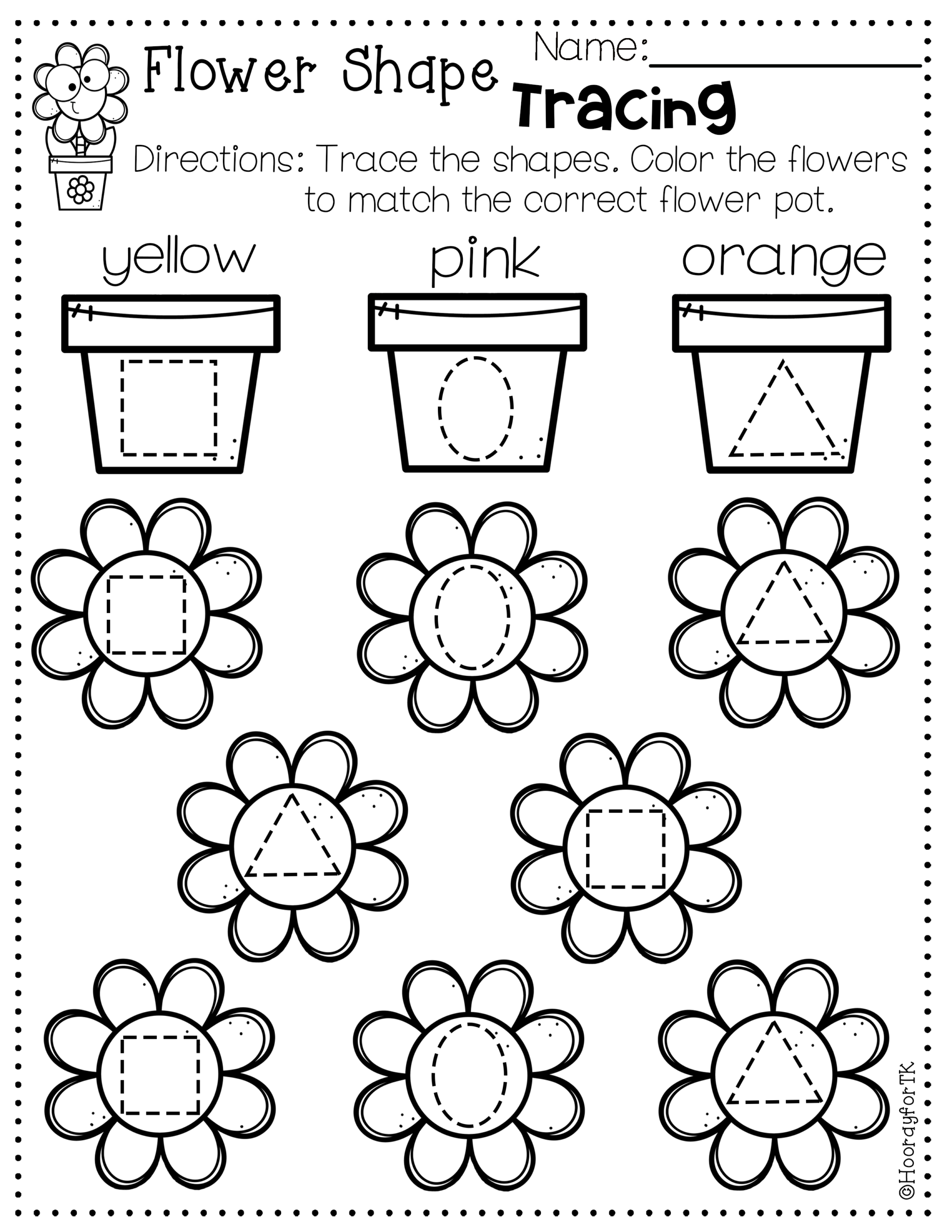 May Math And Literacy Printables Preschool