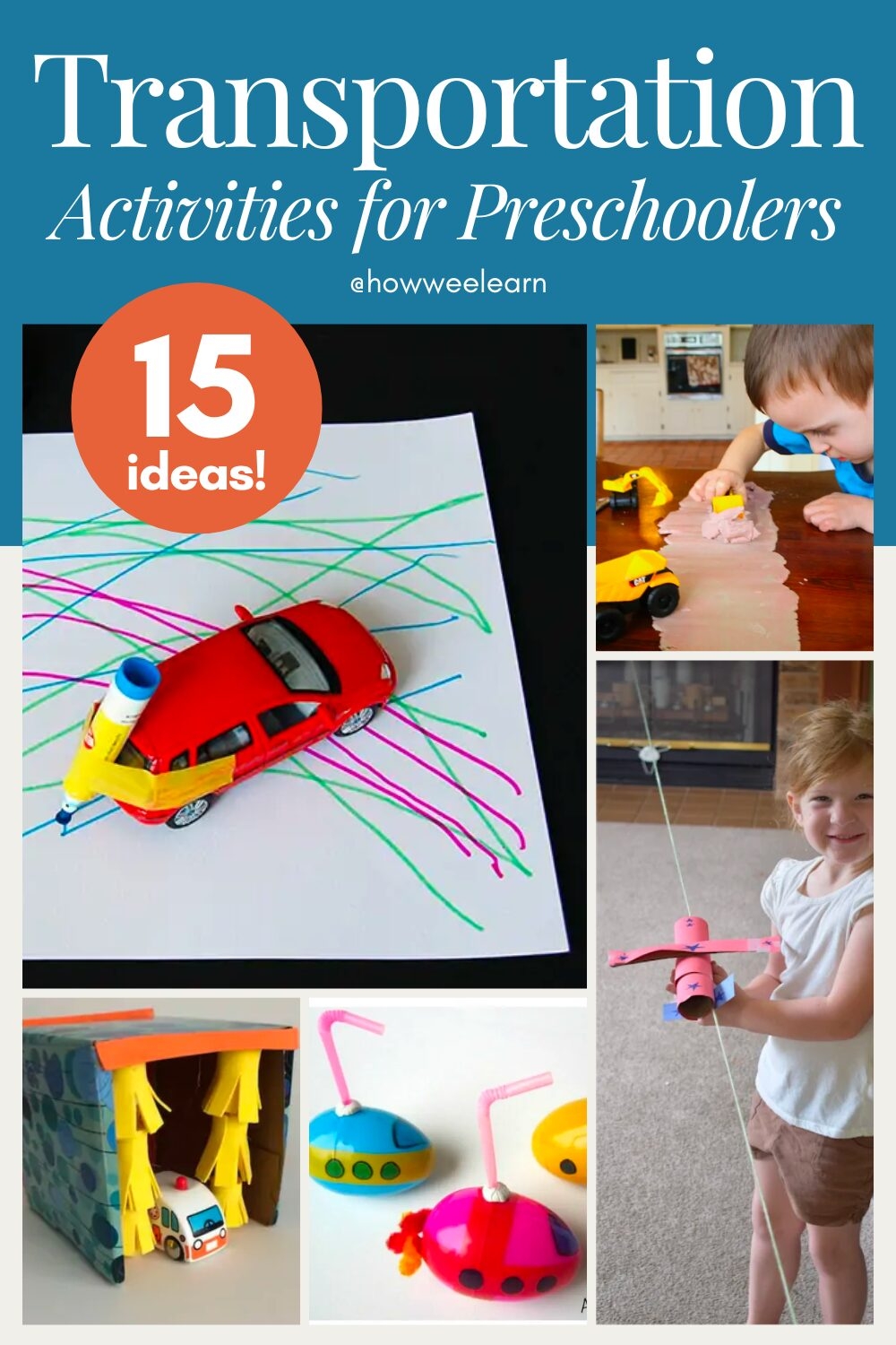 Transportation Activities For Preschoolers How Wee Learn