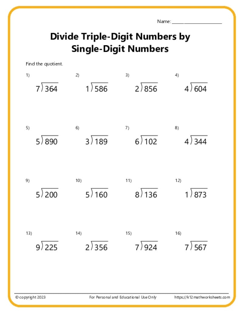 Math Worksheets Division With Remainders Math Worksheets Division With Remainders