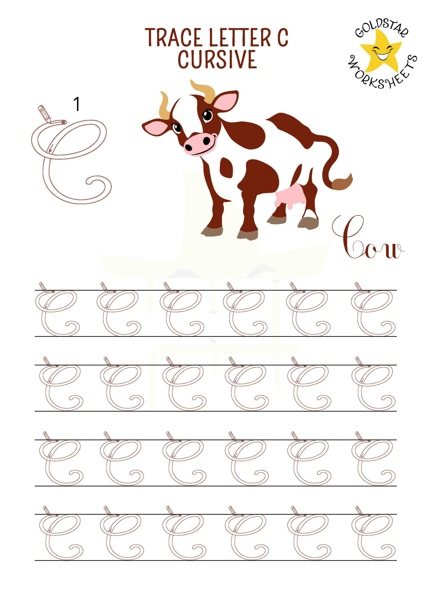 Uppercase Cursive Tracing Worksheets For Kids Fun And Free Practice
