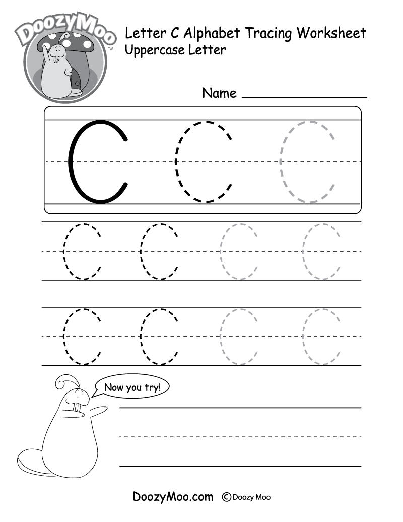 Uppercase Letter Tracing Worksheets Free Printables Doozy Moo Uppercase Letter Tracing Worksheets Free Printables Doozy Moo