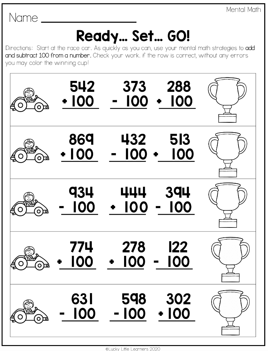 Free Worksheets Subtraction 2nd Grade Free Worksheets Subtraction 2nd Grade
