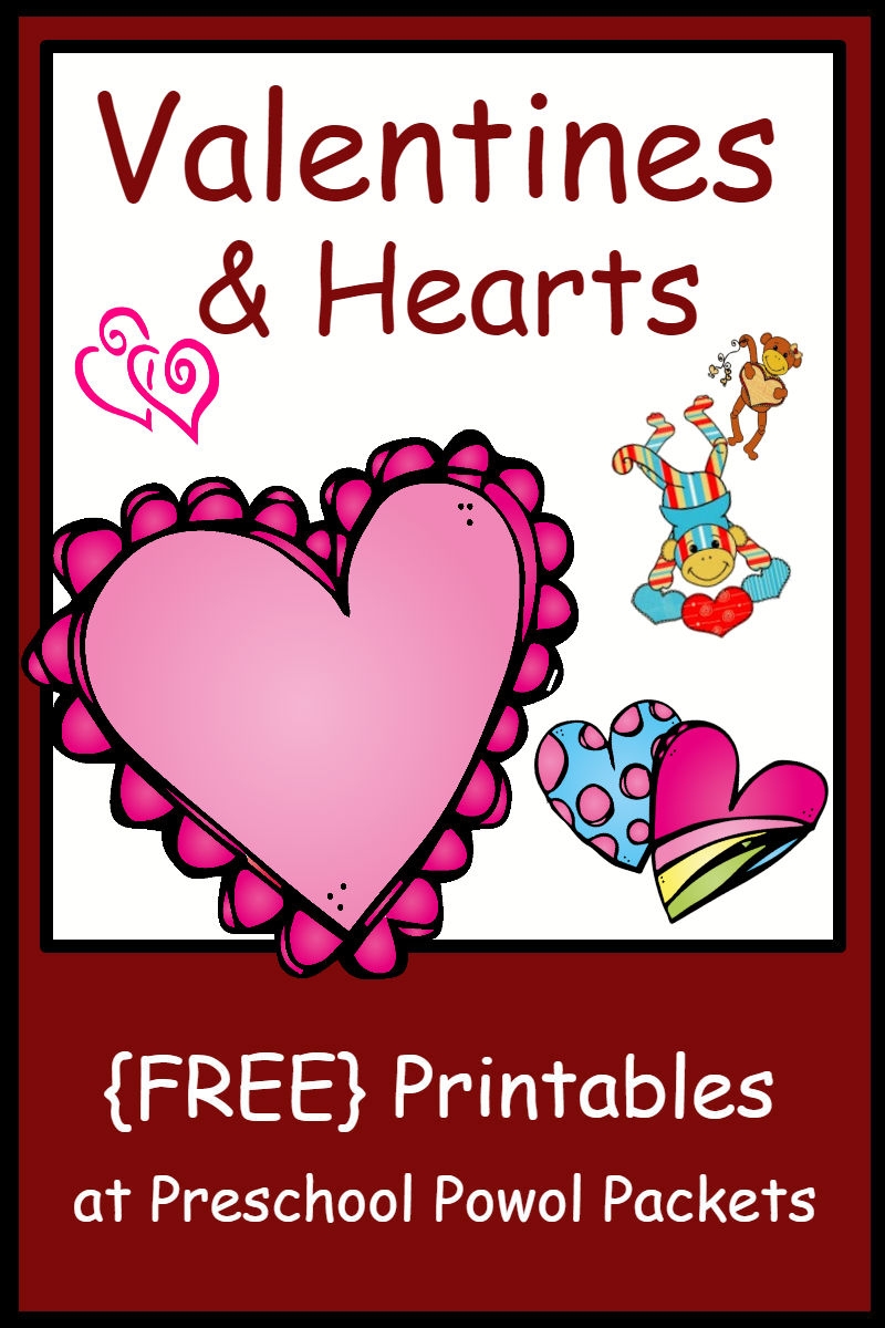 Free Preschool Printables Of Valentines Day Free Preschool Printables Of Valentines Day