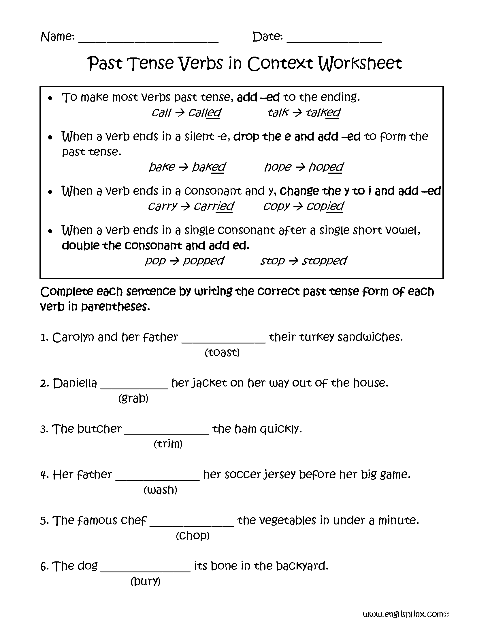 Verb Tenses Worksheets Past Tense Verbs In Context Worksheets Verb Tenses Worksheets Past Tense Verbs In Context Worksheets