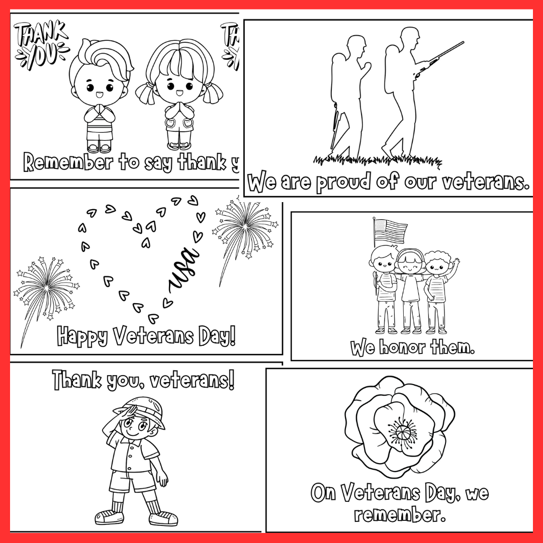 Veteran s Day Mini Book For Early Emergent Reader Kindergarten Made By Teachers