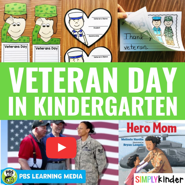 Veterans Day In Kindergarten Simply Kinder