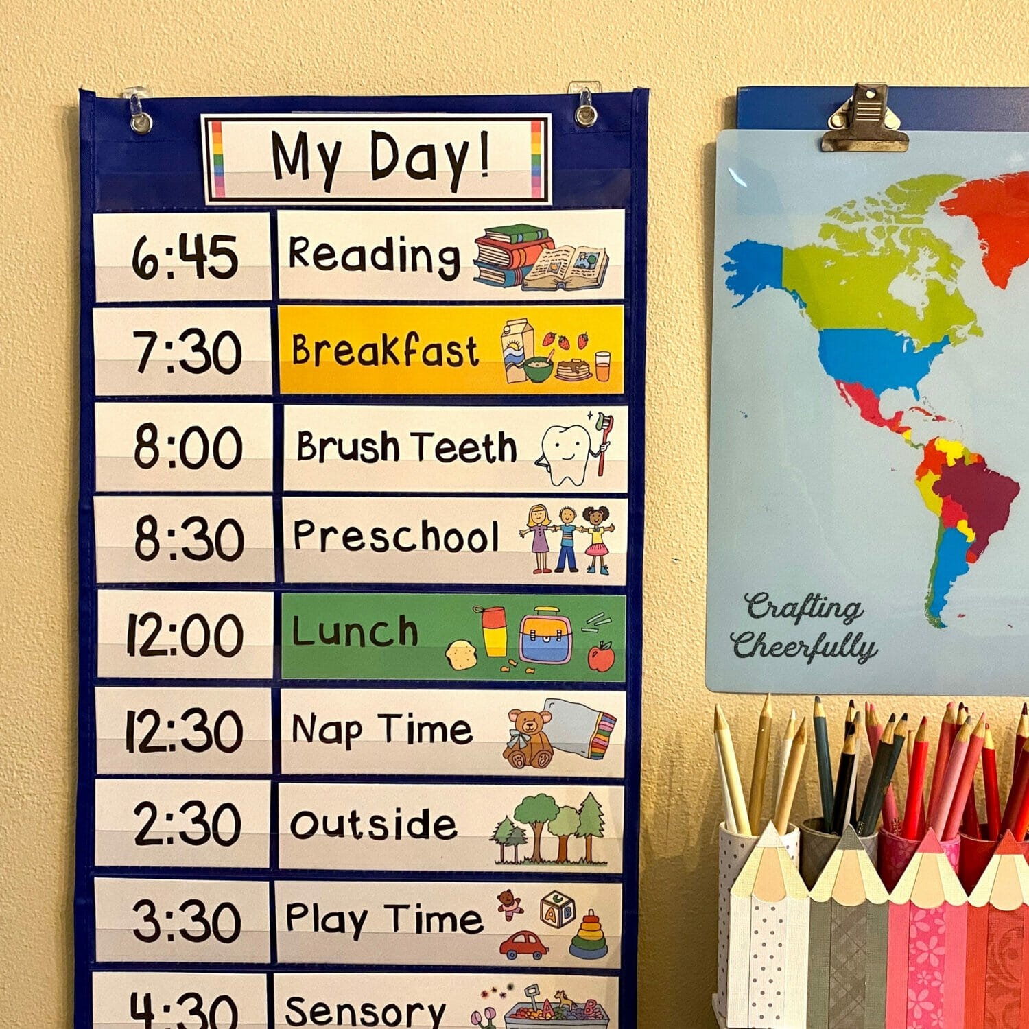 Preschool Free Printable Visual Schedule Pictures Preschool Free Printable Visual Schedule Pictures