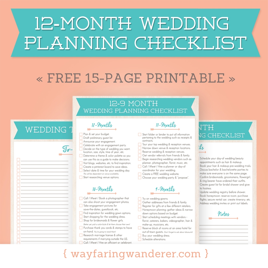 Free Wedding Worksheet Printable