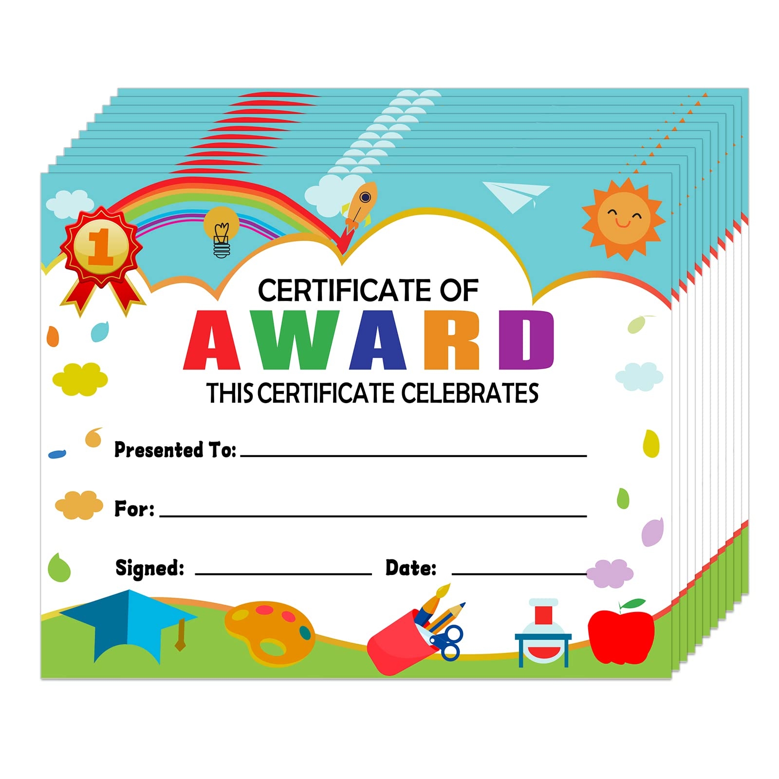 WhatSign 30PCS Kindergarten Certificate Preschool Diploma Kindergarten Graduation Achievement Certificates For Kid Certificate Of Completion Student Awards Teacher Elementary School Classroom Supplies Buy Online At Best Price In KSA Souq WhatSign 30PCS Kindergarten Certificate Preschool Diploma Kindergarten Graduation Achievement Certificates For Kid Certificate Of Completion Student Awards Teacher Elementary School Classroom Supplies Buy Online At Best Price In KSA Souq